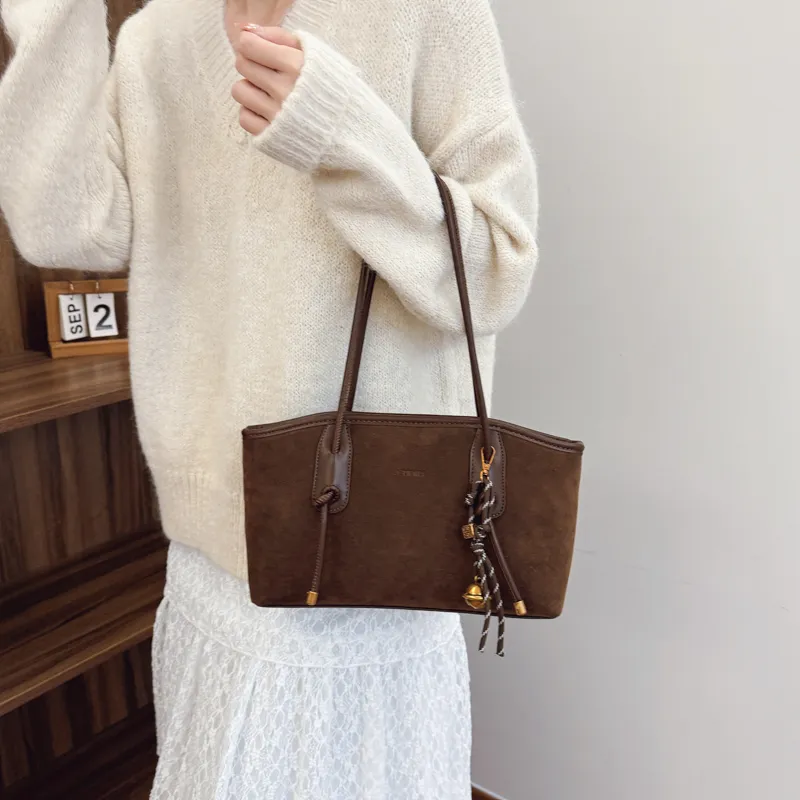 ROUNDOT PU Tote Bag Shoulder Bag Regular Women's Multicolor-5