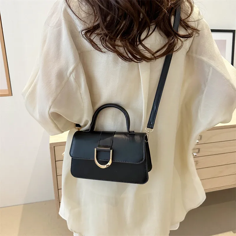 ROUNDOT Crossbody One Shoulder Handbags PU Women's White/Silver/Black/Khaki/Brown-20