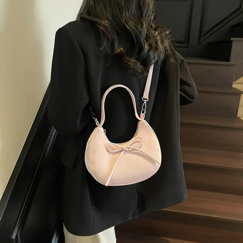 ROUNDOT PU Crossbody One Shoulder Handbags Regular Women's White/Silver/Black/Blue/Pink-30