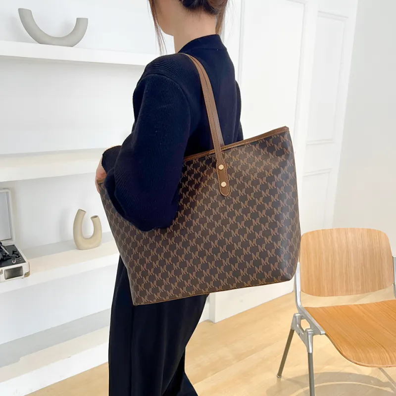 ROUNDOT PU Tote Bag Shopping Bag Shoulder Bags Women's Multicolor-15