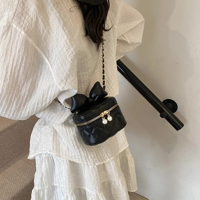 ROUNDOT PU Crossbody Bag Regular Women's White/Silver/Black/Pink/Blue/Red-18