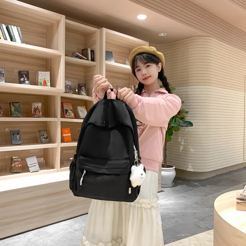 ROUNDOT Nylon Backpack Unisex Multicolor-34