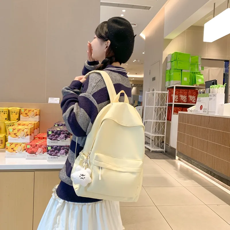 ROUNDOT Nylon Backpack Unisex Multicolor-22