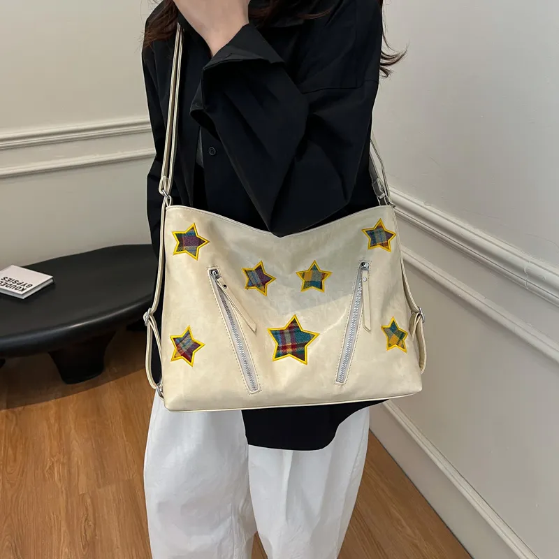ROUNDOT PU Shoulder Bag Women's Multicolor-1