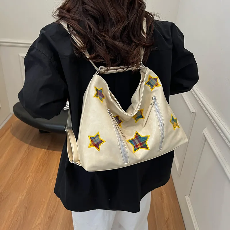 ROUNDOT PU Shoulder Bag Women's Multicolor-2