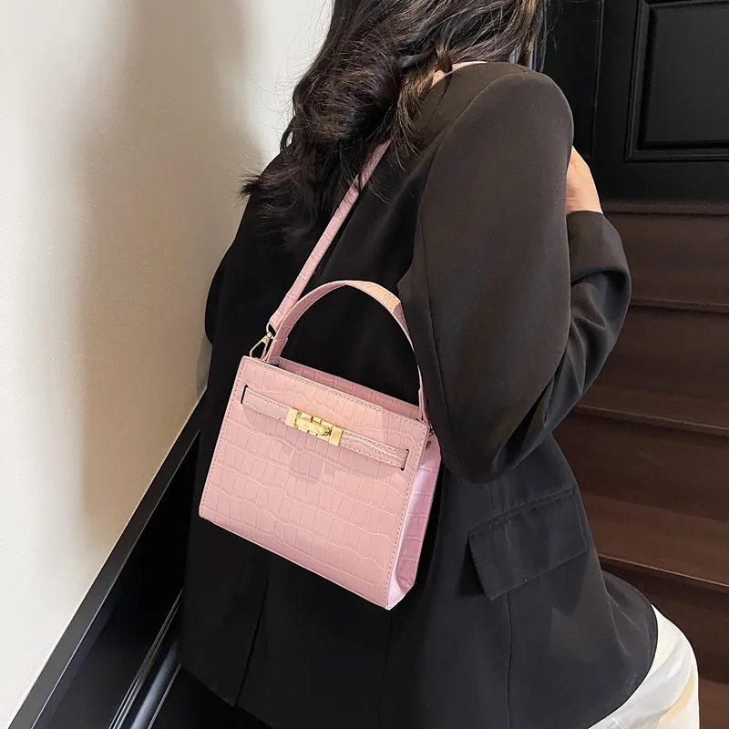 ROUNDOT PU Crossbody Bag Regular Women's White/Black/Burgundy/Pink-22