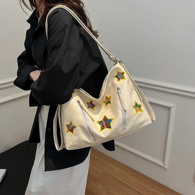 ROUNDOT PU Shoulder Bag Women's Multicolor-3
