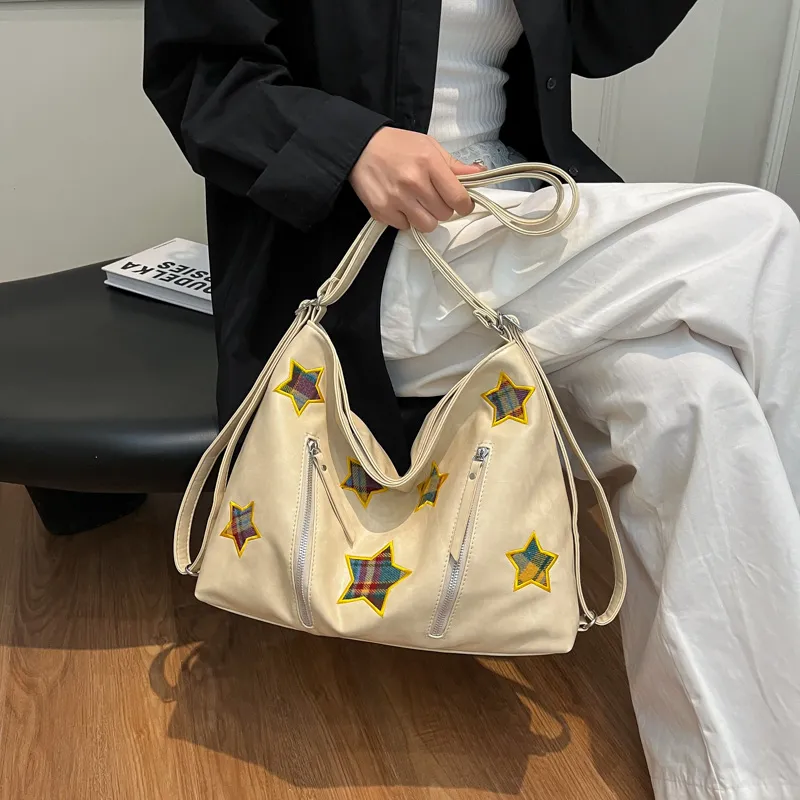 ROUNDOT PU Shoulder Bag Women's Multicolor-6