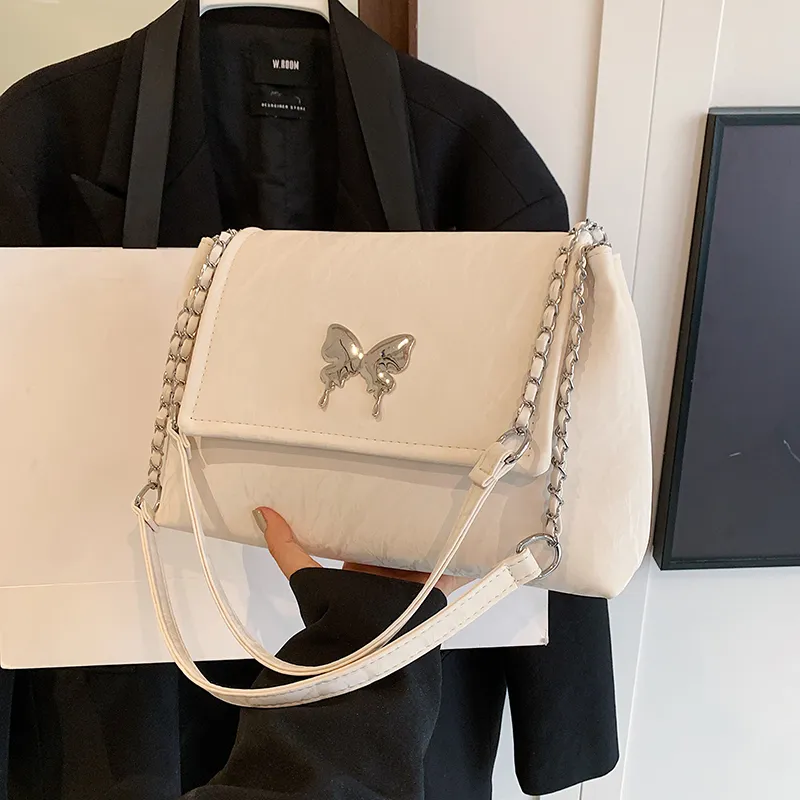 ROUNDOT PU Tote Bag Shoulder Bag Regular Women's White/Black/Silver/Pink/Green-5