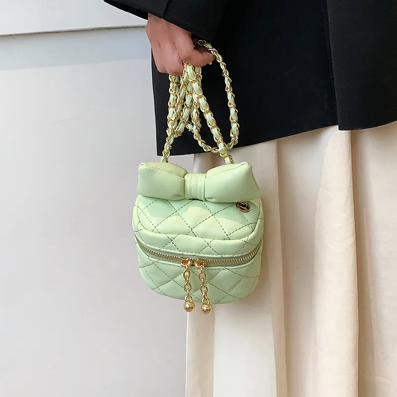 ROUNDOT PU Crossbody Bag Regular Women's White/Black/Pink/Yellow/Green-31