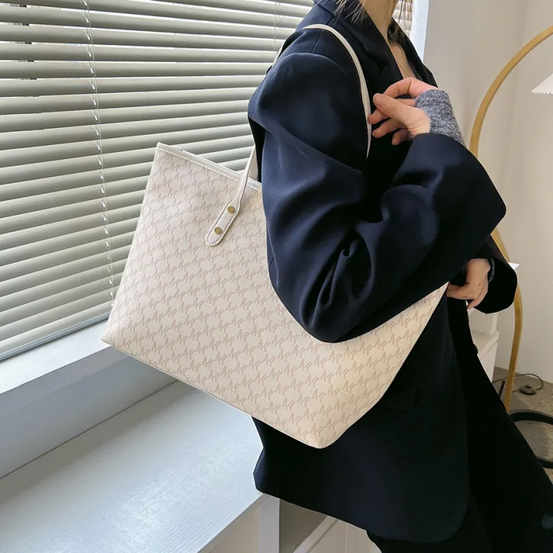 ROUNDOT PU Tote Bag Shopping Bag Shoulder Bags Women's Multicolor-13