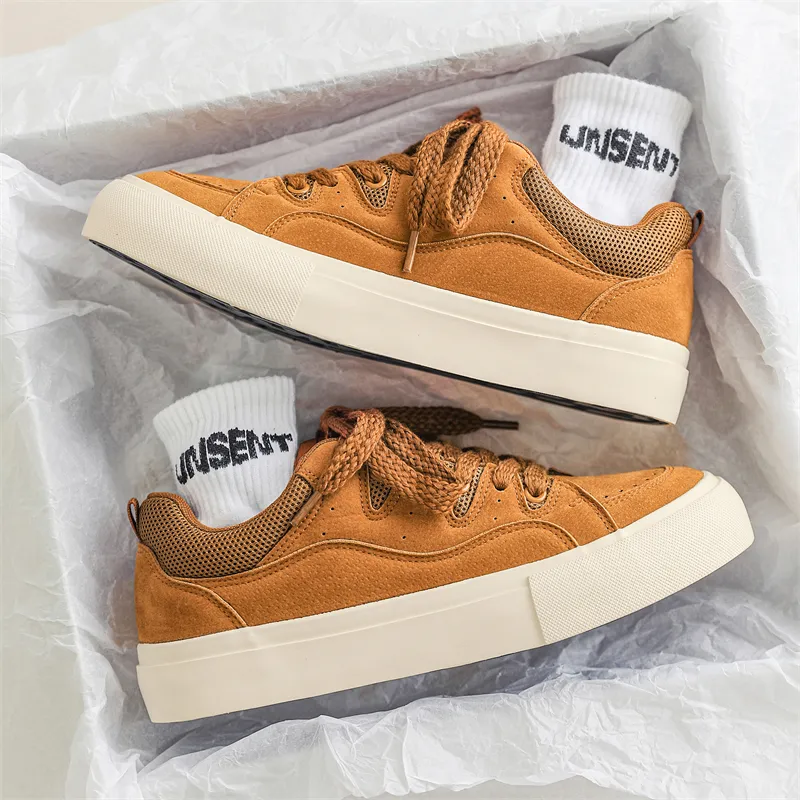 Dao Tu Sen Anti Slip Wear Resistant Low Top Skateboard Shoes Men's-7