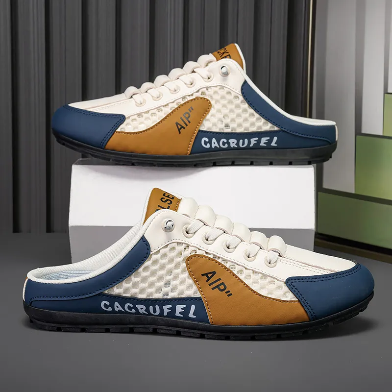 Dao Tu Sen Closed Toe Slippers Men's-11