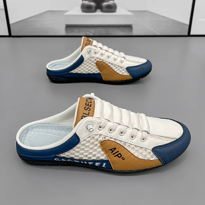 Dao Tu Sen Closed Toe Slippers Men's-8