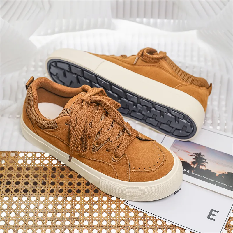 Dao Tu Sen Anti Slip Wear Resistant Low Top Skateboard Shoes Men's-9