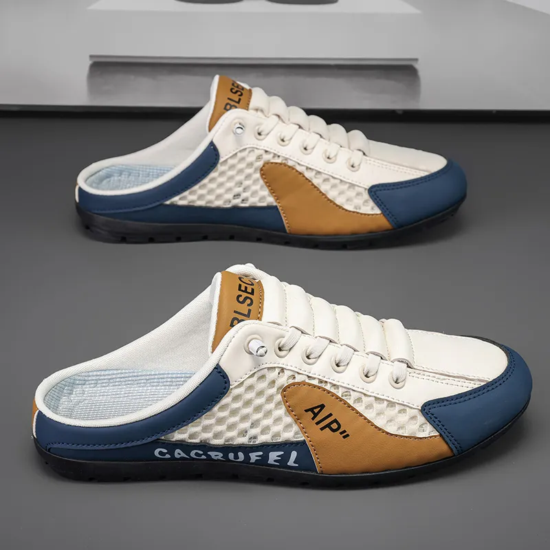 Dao Tu Sen Closed Toe Slippers Men's-9