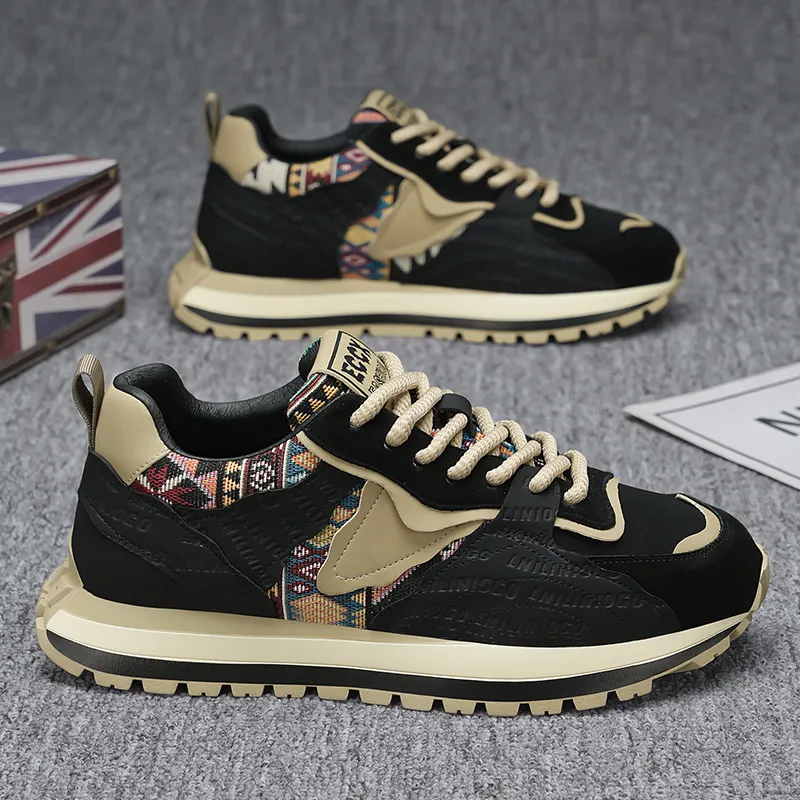 Dao Tu Sen Shock Absorbers With Abrasion Resistant And Slip Resistant Properties Low Top Casual Shoes Men's-7