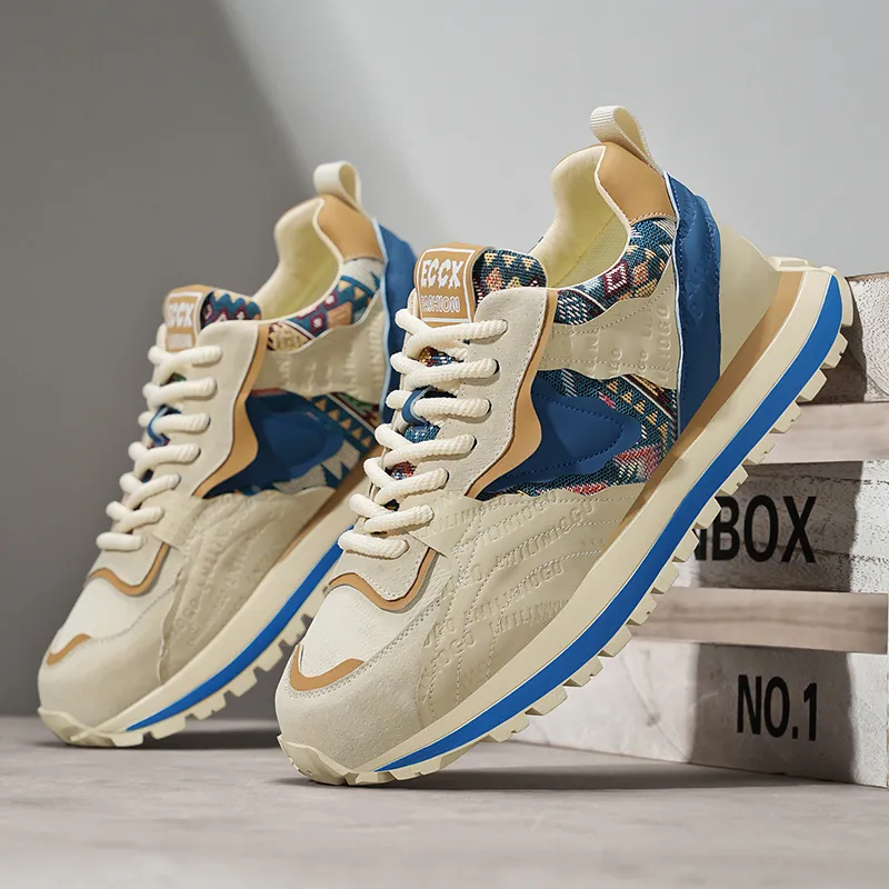 Dao Tu Sen Shock Absorbers With Abrasion Resistant And Slip Resistant Properties Low Top Casual Shoes Men's-13