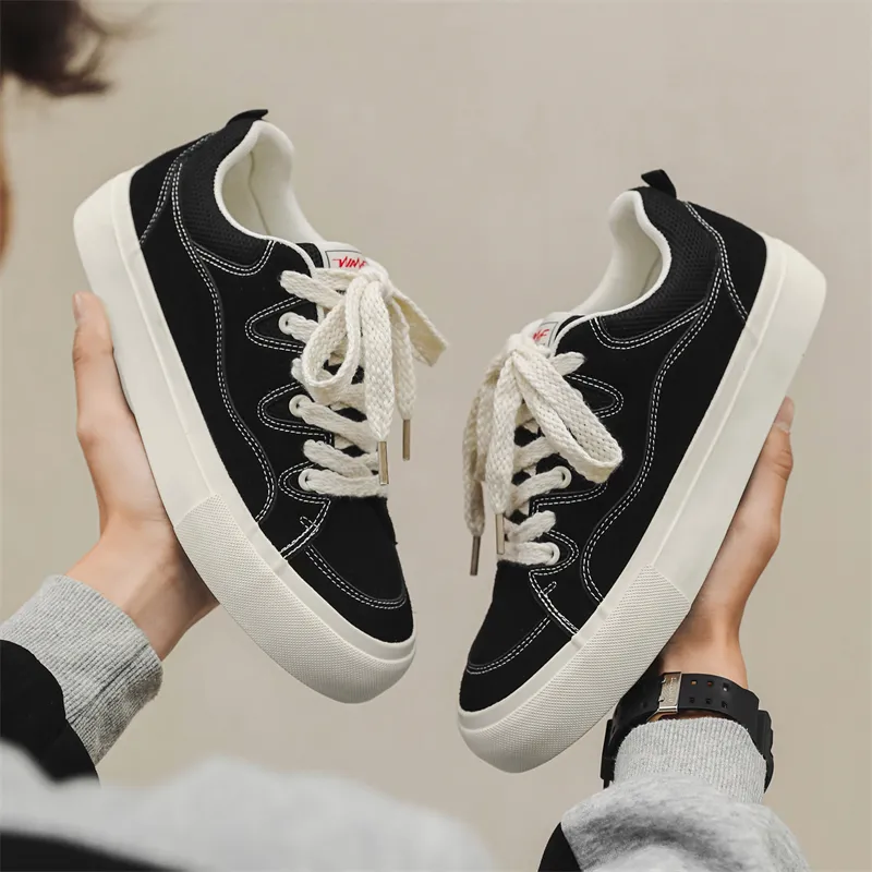 Dao Tu Sen Anti Slip Wear Resistant Low Top Skateboard Shoes Men's-5