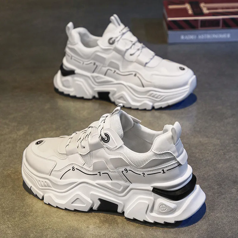 Dao Tu Sen Cushioning And Breathable Low Top Chunky Sneakers Men's-8