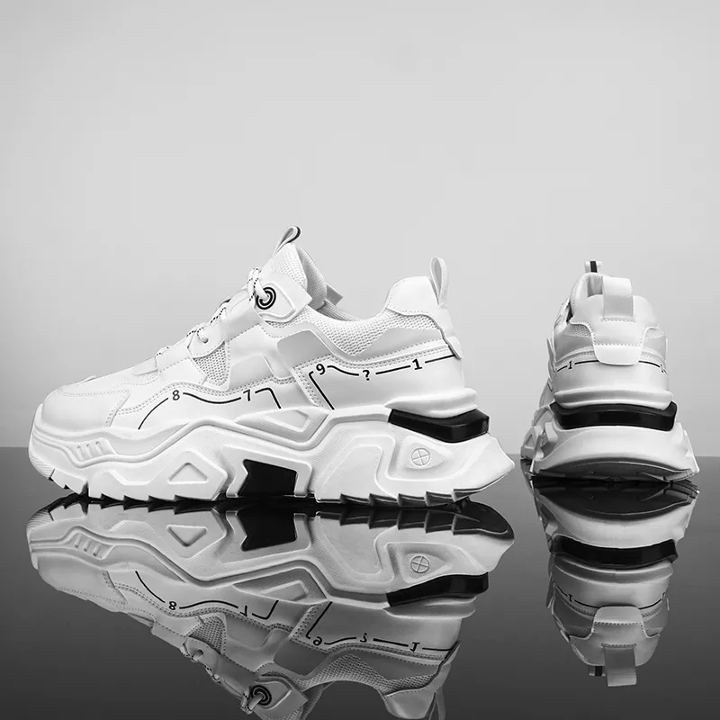 Dao Tu Sen Cushioning And Breathable Low Top Chunky Sneakers Men's-9