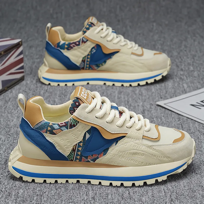 Dao Tu Sen Shock Absorbers With Abrasion Resistant And Slip Resistant Properties Low Top Casual Shoes Men's-12