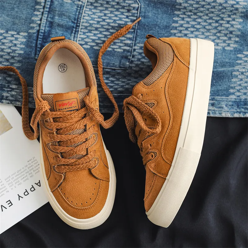 Dao Tu Sen Anti Slip Wear Resistant Low Top Skateboard Shoes Men's-8