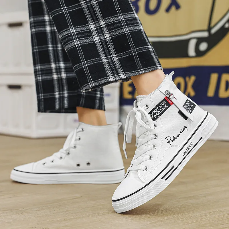 Dao Tu Sen Abrasion Resistant High Top Canvas Shoes Men's-7