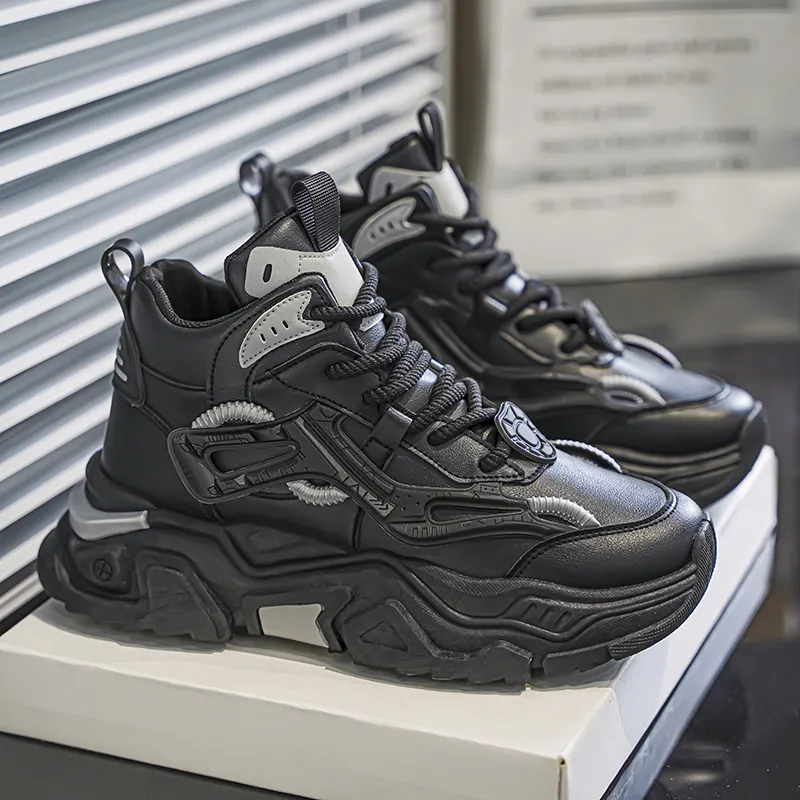 Dao Tu Sen High Top Chunky Sneakers Men's-15