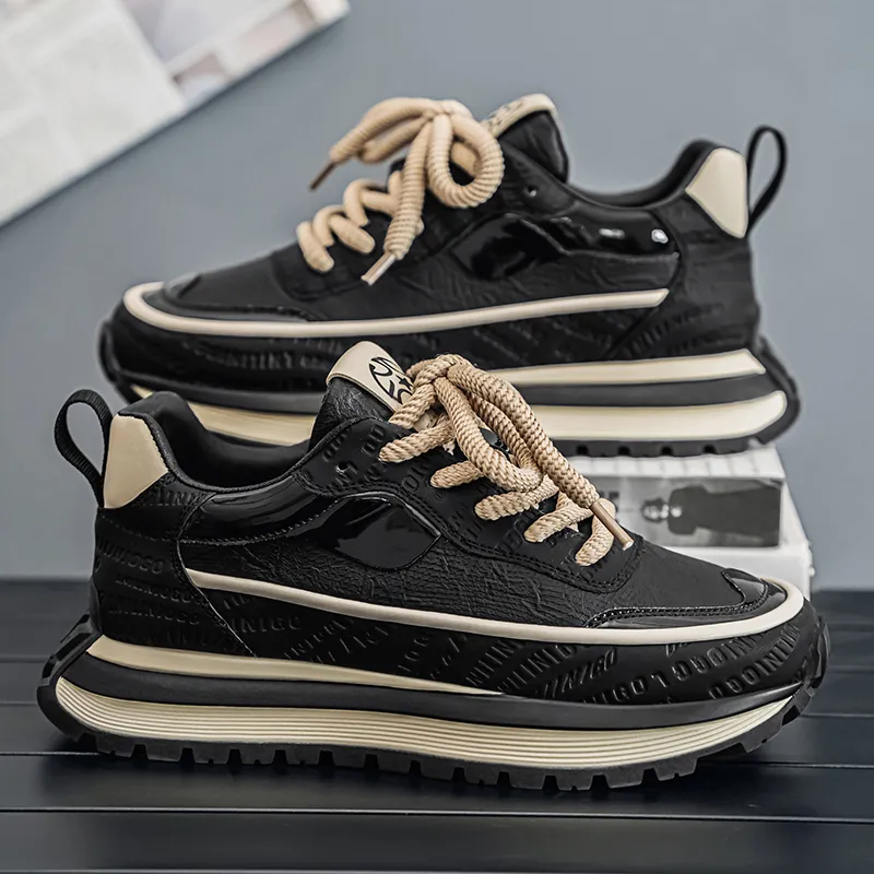 Dao Tu Sen Height Increasing Low Top Casual Shoes Men's-4
