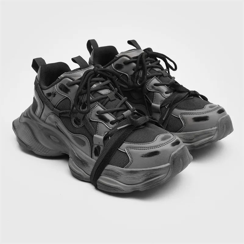 Dao Tu Sen Cushioning, Slip Resistant, And Breathable Low Top Chunky Sneakers Unisex-1