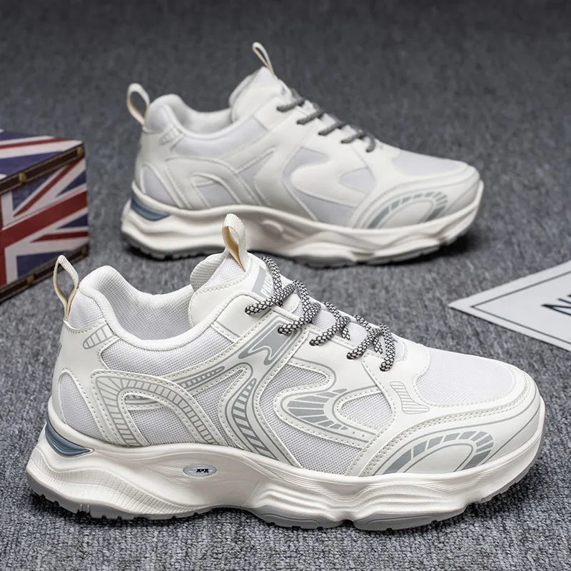 Dao Tu Sen Cushioning, Slip Resistant, And Abrasion Resistant Low Top Chunky Sneakers Men's-8
