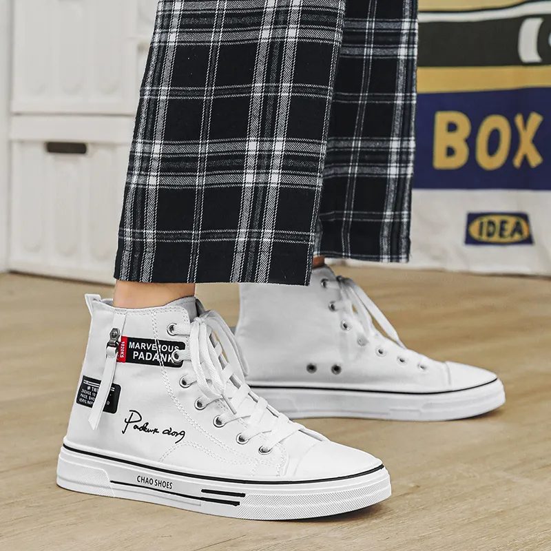 Dao Tu Sen Abrasion Resistant High Top Canvas Shoes Men's-9