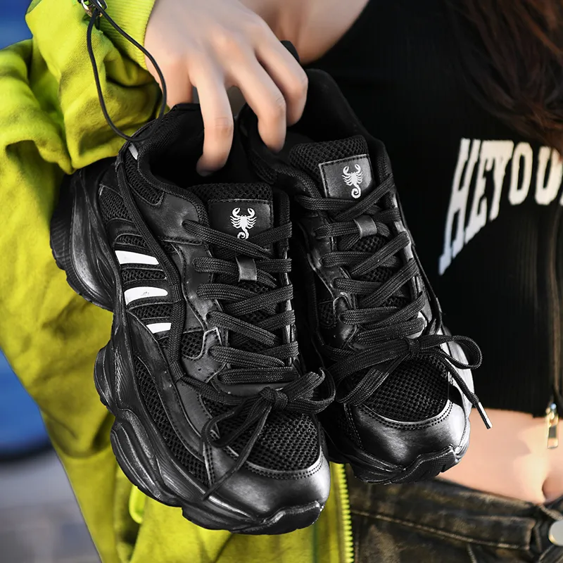 Dao Tu Sen Cushioning, Slip Resistant, And Abrasion Resistant Low Top Chunky Sneakers Unisex-5