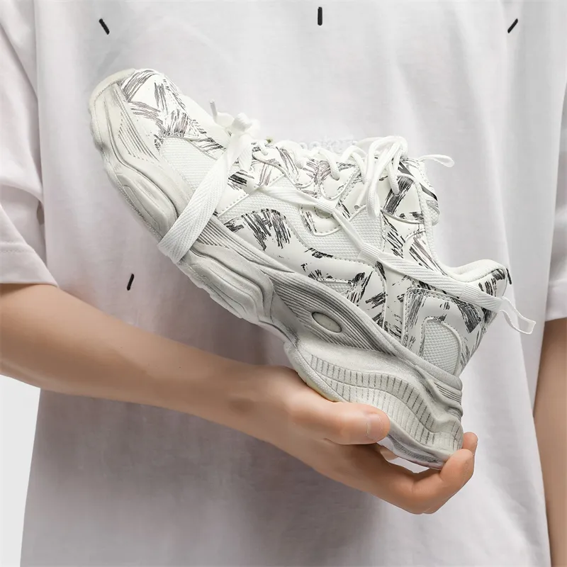 Dao Tu Sen Cushioning, Slip Resistant, And Breathable Low Top Chunky Sneakers Unisex-10