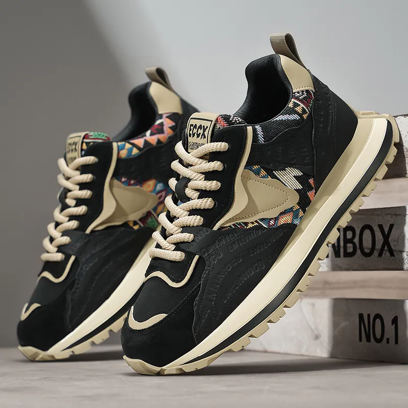 Dao Tu Sen Shock Absorbers With Abrasion Resistant And Slip Resistant Properties Low Top Casual Shoes Men's-9