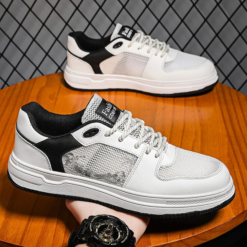 Dao Tu Sen Slip Resistant, Abrasion Resistant, Breathable Low Top Skateboard Shoes Men's-6