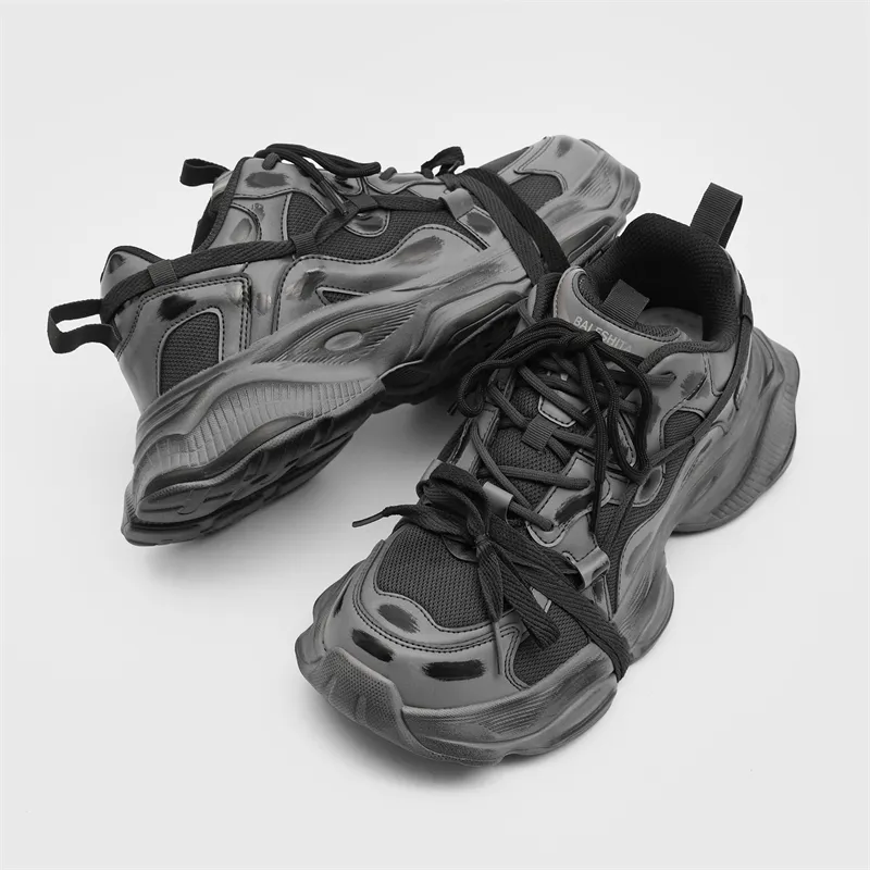 Dao Tu Sen Cushioning, Slip Resistant, And Breathable Low Top Chunky Sneakers Unisex-5