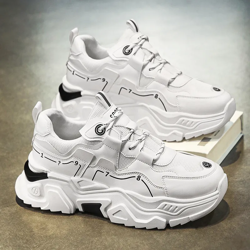 Dao Tu Sen Cushioning And Breathable Low Top Chunky Sneakers Men's-7