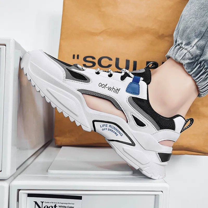 Dao Tu Sen Shock Absorbers With Slip Resistant And Abrasion Resistant Properties Low Top Casual Shoes Men's-2