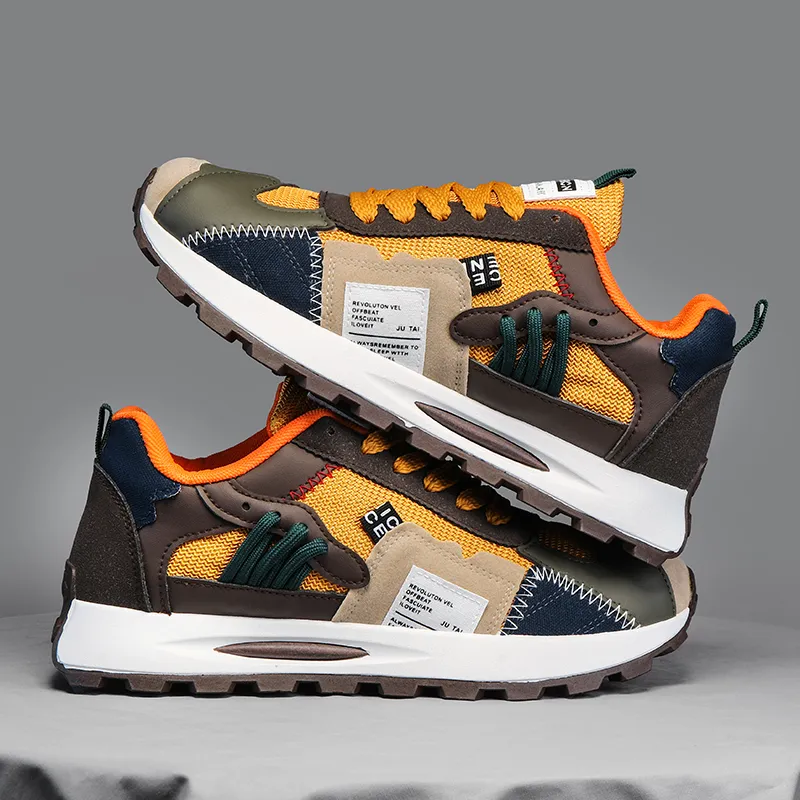 Dao Tu Sen Cushioning, Slip Resistant, Abrasion Resistant, Breathable Low Top Casual Shoes Men's-5