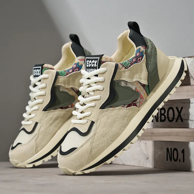 Dao Tu Sen Shock Absorbers With Abrasion Resistant And Slip Resistant Properties Low Top Casual Shoes Men's-4