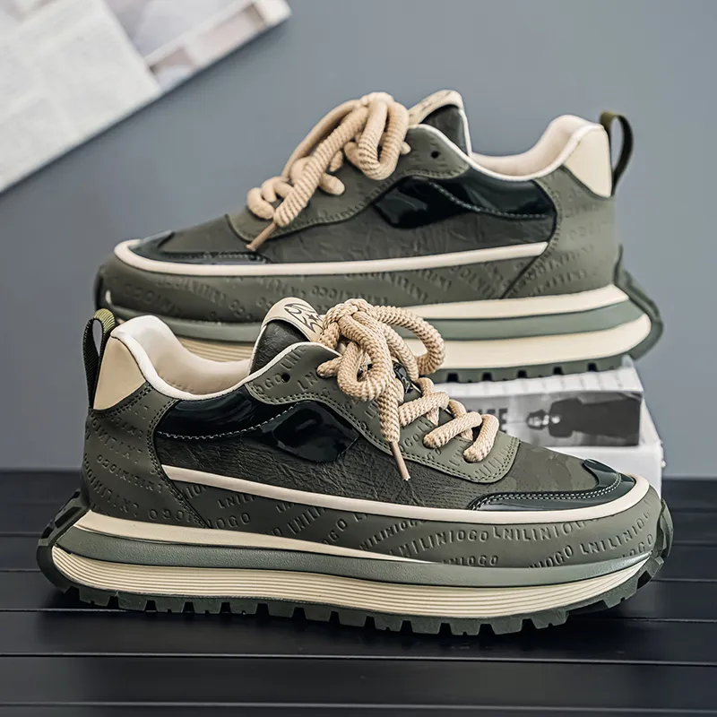 Dao Tu Sen Height Increasing Low Top Casual Shoes Men's-10