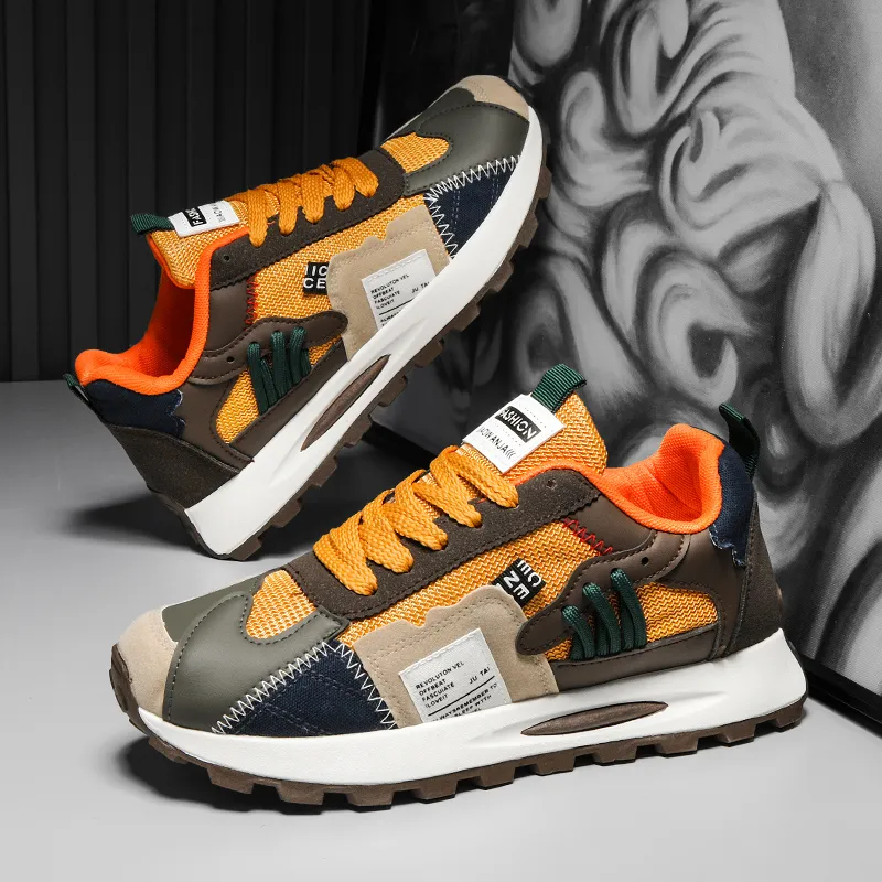 Dao Tu Sen Cushioning, Slip Resistant, Abrasion Resistant, Breathable Low Top Casual Shoes Men's-4