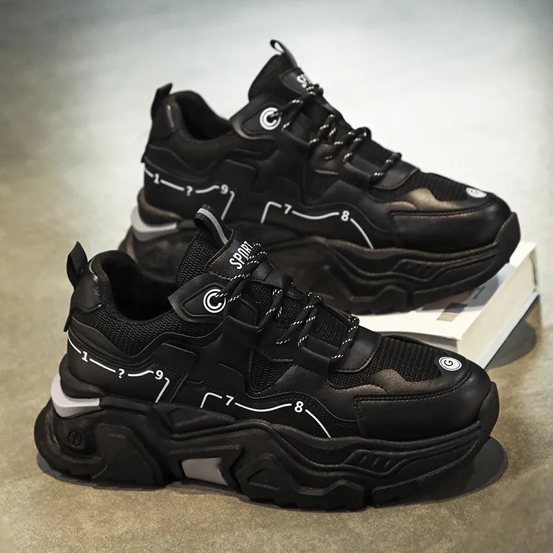 Dao Tu Sen Cushioning And Breathable Low Top Chunky Sneakers Men's-2