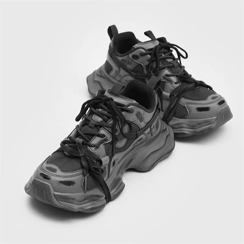 Dao Tu Sen Cushioning, Slip Resistant, And Breathable Low Top Chunky Sneakers Unisex-2
