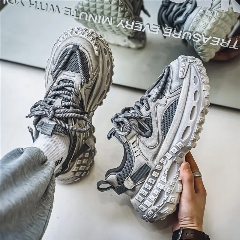 Dao Tu Sen Slip Resistant Low Top Chunky Sneakers Men's-7