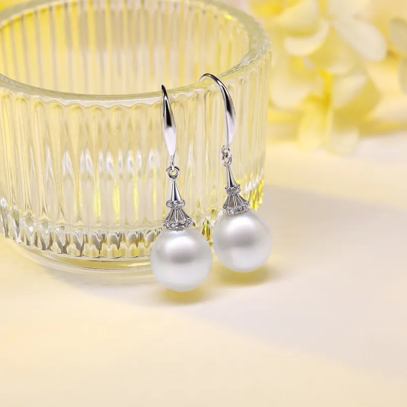 MARIANNY Pearl Earrings Women's-3