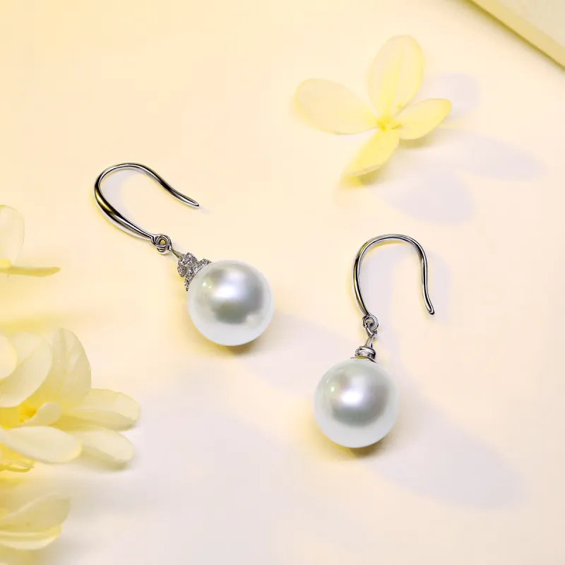 MARIANNY Pearl Earrings Women's-2