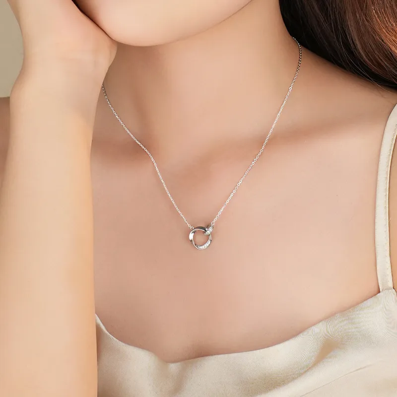 JINGFAN 999 Fine Silver Necklaces Women's-3